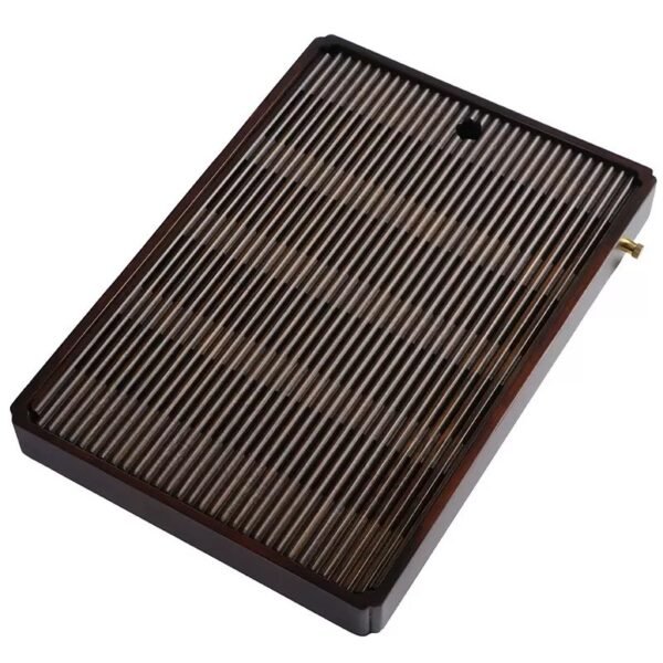 Water tea tray with drain tea table