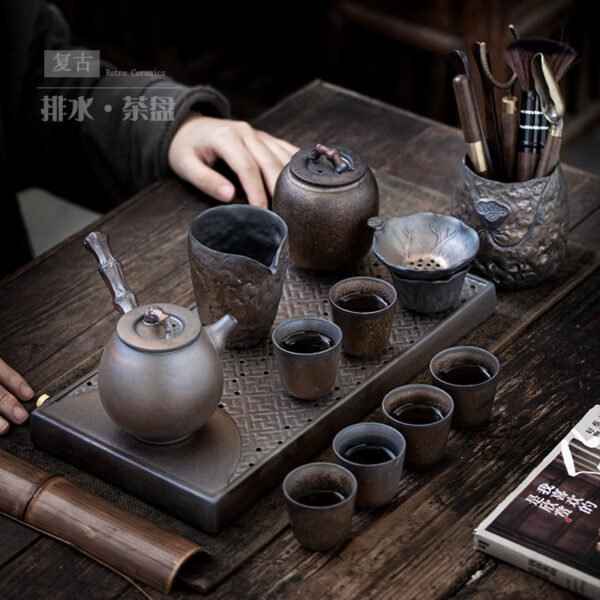 A set of high-end tea sets, the same as the picture