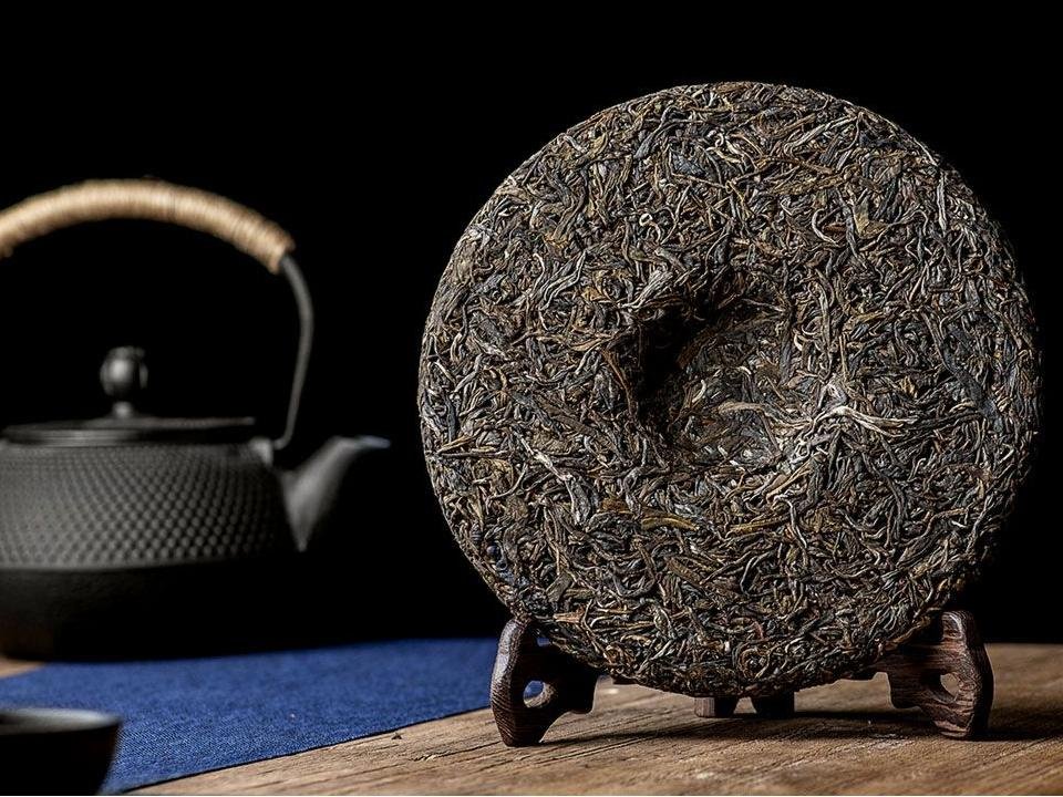 Bing Dao Ancient Tree Raw Pu-erh Cake Tea - Image 6