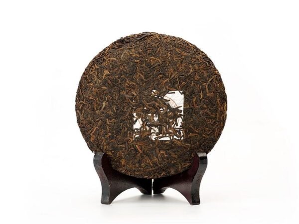 Menghai Golden Buds Tribute Ripened Pu-erh Cake Tea 2013 - Image 3