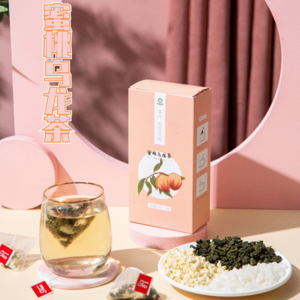 Natural organic peach oolong tea - Image 5