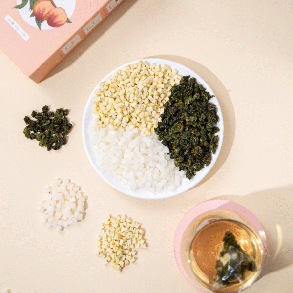 Natural organic peach oolong tea - Image 2
